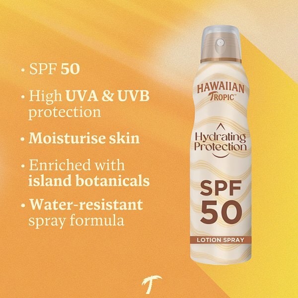Hawaiian Tropic Hydrating Protection Continuous Spray SPF50 220ml