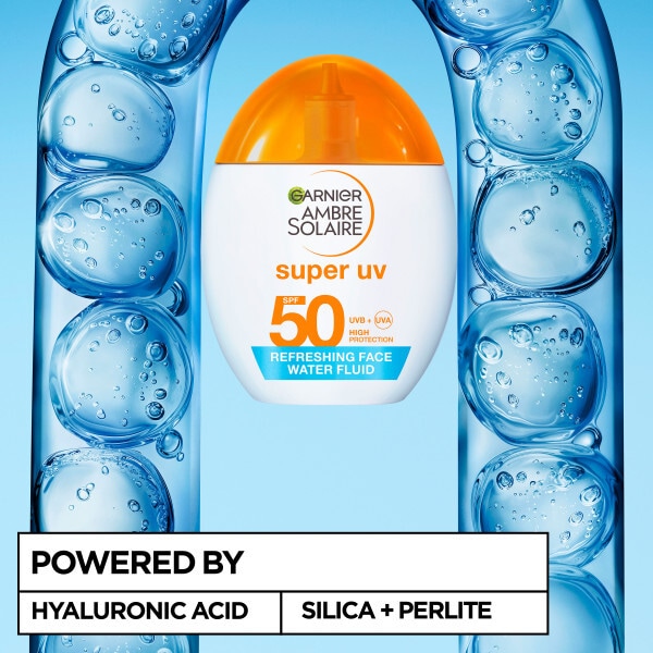 Garnier Ambre Solaire Super Uv Water Fluid Spf50 Invisible