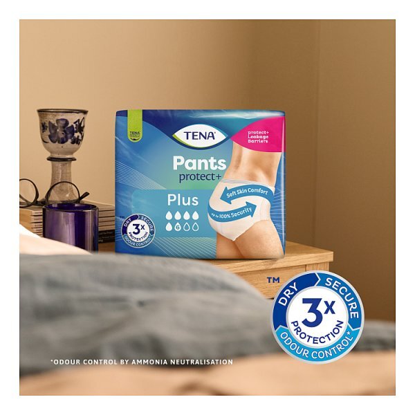 Tena Incontinence Pants Plus Size Medium 9 Pack