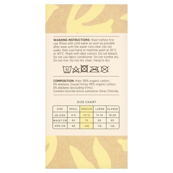Superdrug Luna Period Bikini Pants - Small
