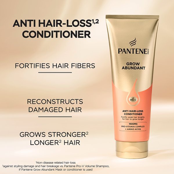 Pantene Grow Abundant Anti-Hair Loss Conditioner 250ml
