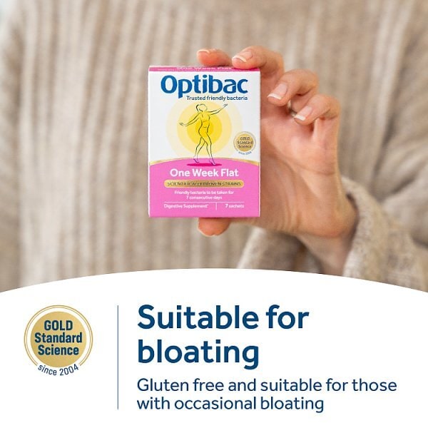 Optibac Probiotics One Week Flat - 7 Sachets