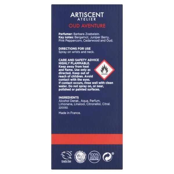 Superdrug Artiscent Oud Aventure EDP 50ml