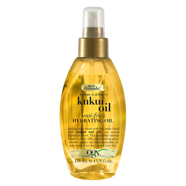 OGX Hydrate & Defrizz+ Kukui Oil Anti-Frizz Oil 118ml