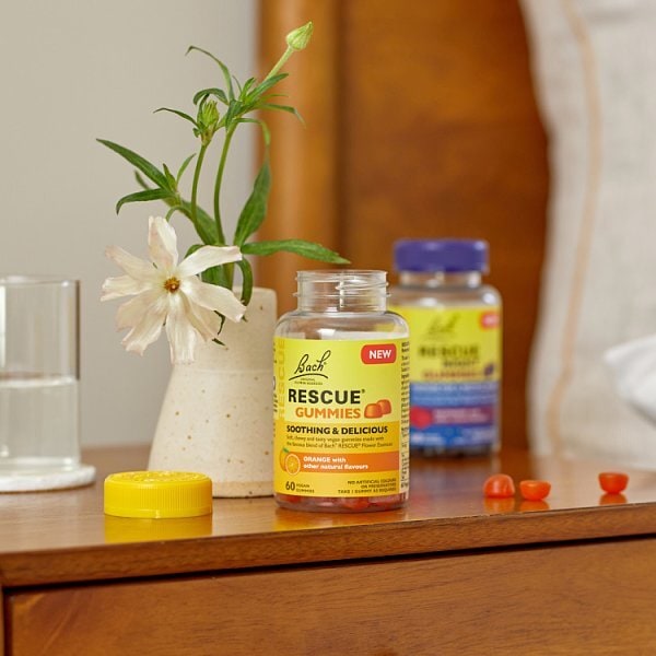 Bach" Rescue - 60 GummiesVegan, Orange Flavoured