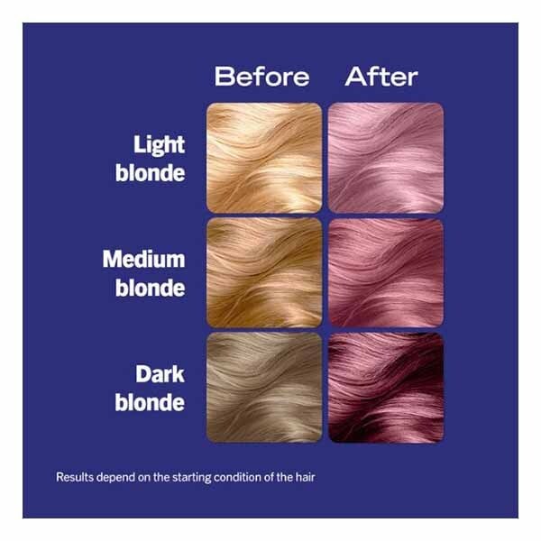 LIVE Lightener + Twist Permanent Pink Hair Dye Mauve Kiss