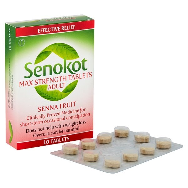 Senokot Max Strength Tablets x 10