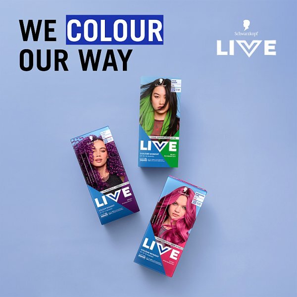 Schwarzkopf LIVE 024 Vivid Green Semi-Permanent Hair Dye