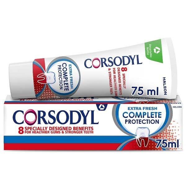 Corsodyl Complete Protection Extra Fresh Toothpaste 75ml