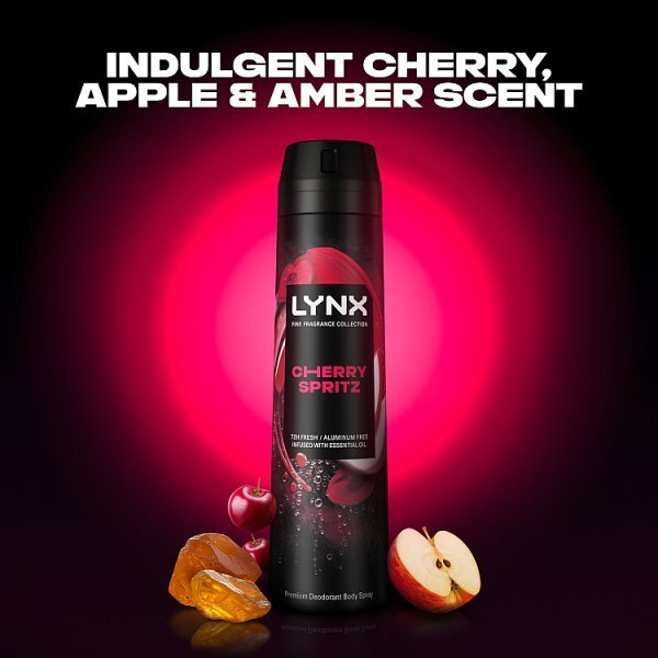 Lynx Fine Fragrance Collection Cherry Spritz Body Spray 200Ml