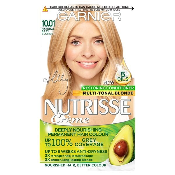 Garnier Nutrisse Permanent Hair Dye Baby Blonde 10.01