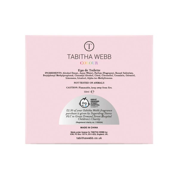 DNR Tabitha Webb Colour Eau de Toilette 50ml