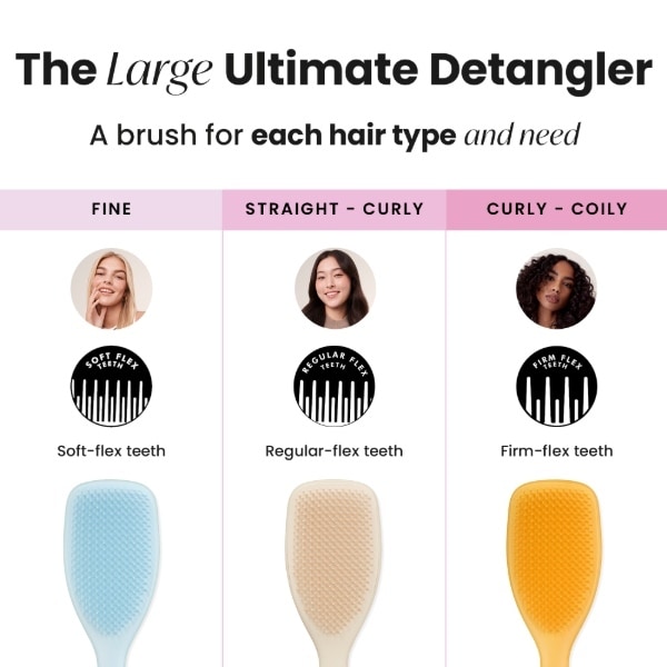 Tangle Teezer Large Ultimate Detangler Fine Seafoam Blue