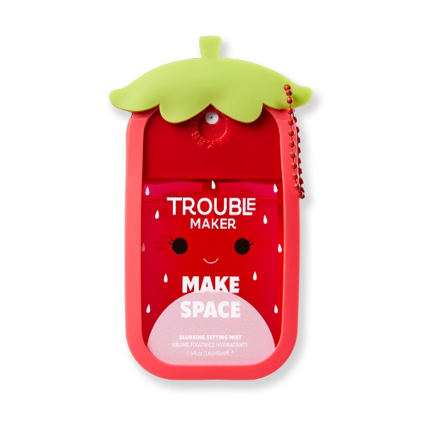 Trouble Maker x Squishmallows Scarlet the Strawberry Make Space Setting Mist with Snug