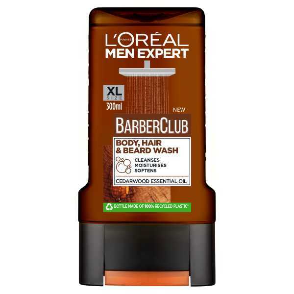 L'Oréal Men Expert Barber Club Body, Hair & Beard Wash 300ml