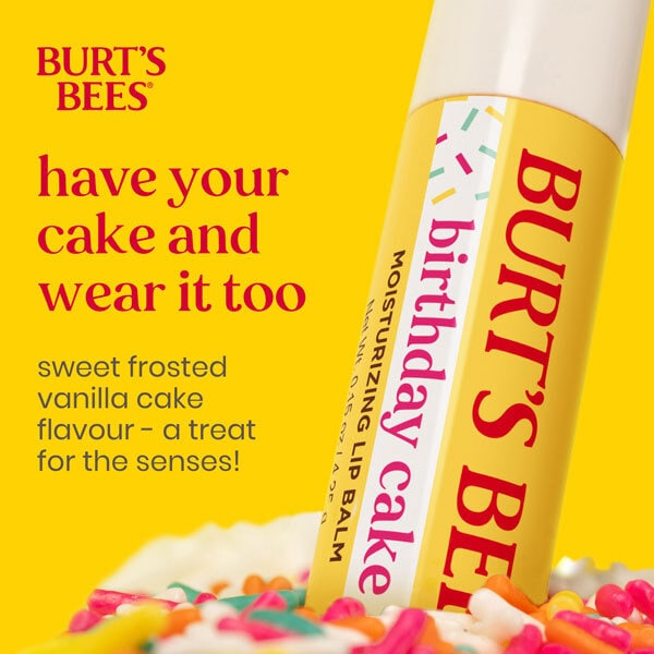 BurtS Bees Birthday Cake Lip Balm, 4.25G