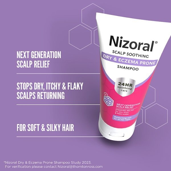 Nizoral Scalp Soothing Dry & Eczema Shampoo 200Ml