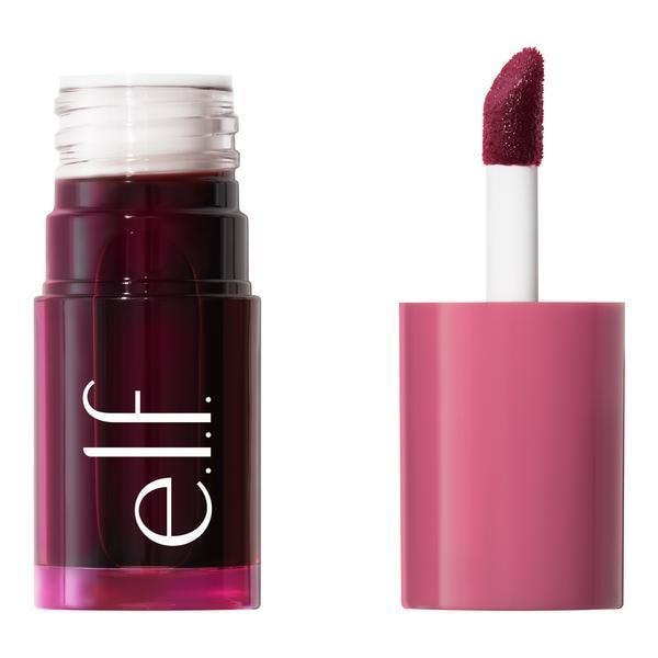 e.l.f. Sheer For It Blush Tint - Buildable Stain For Lips + Cheek Plum