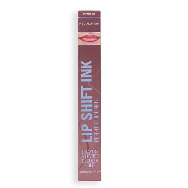 Revolution Lip Shift Ink Peel Off Liner Stain Espress-Oh!