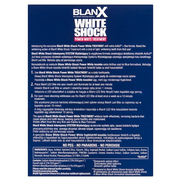 DNR BlanX White Shock Treatment 50ml