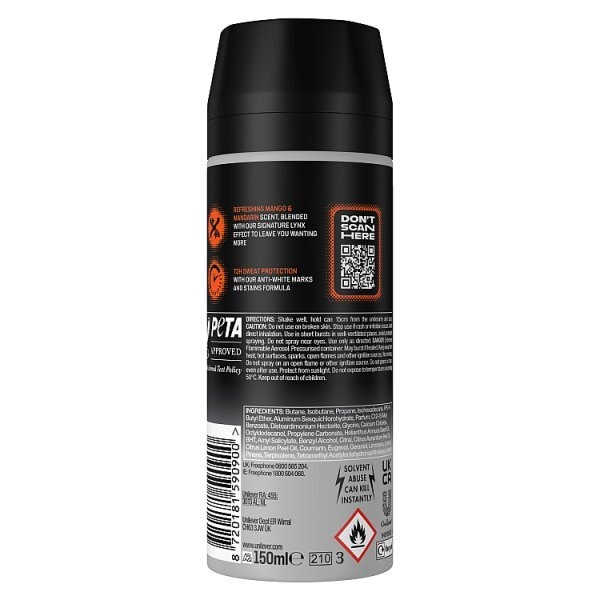 Lynx Sunset Fresh Anti-Perspirant Deodorant Aerosol 150 ml