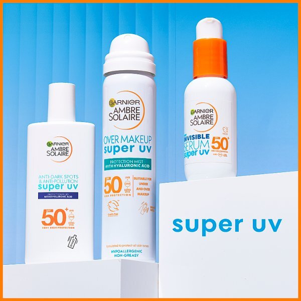 Garnier Ambre Solaire Super Uv Invisible Face Serum Spf 50+