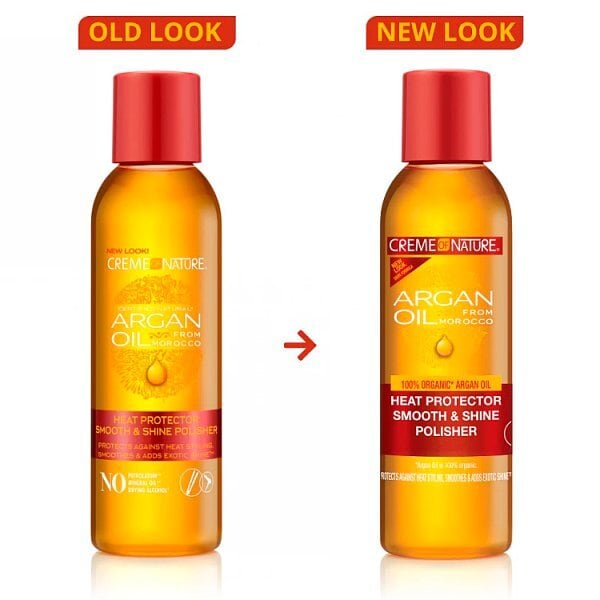 Creme of Nature Argan Oil Heat Protector Smooth & Shine Polisher 118ml