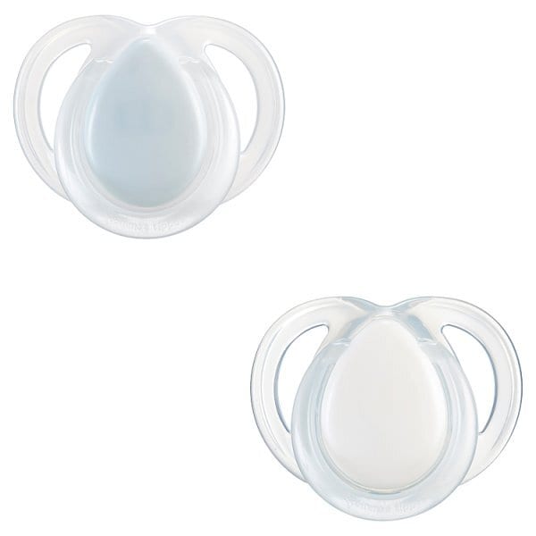 Tommee Tippee Closer to Nature Night Soother 0-6m (2 pack)