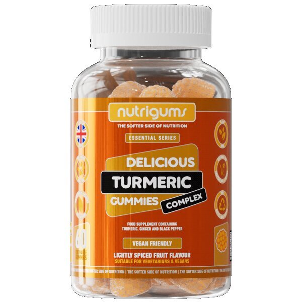 Nutrigums Tumeric, Black Pepper & Ginger Gummies  60Pk