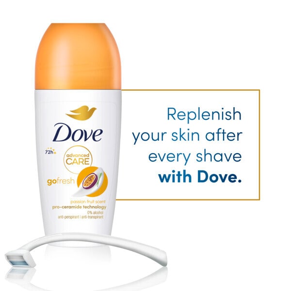 Dove Adv Antiperspirant Deodorant Roll on Passion fruit 50ml