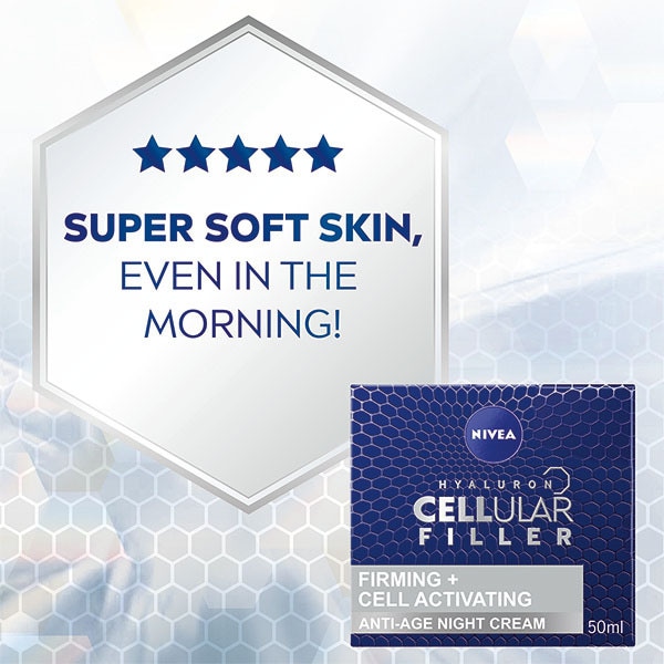 NIVEA Cellular Filler Firming Anti-Age Night Cream 50ml