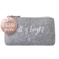 DNR Zoella Snowella A Winter Soiree All Is Bright Makeup Bag
