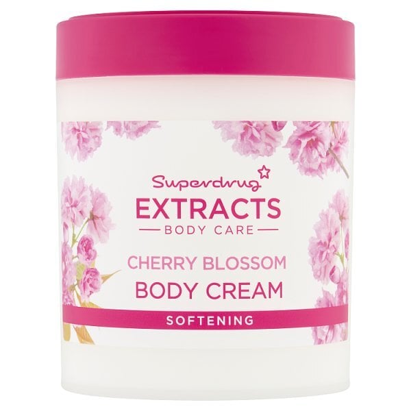 Superdrug Extracts Cherry Blossom Body Cream 475ml