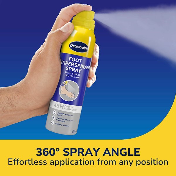 Scholl Fresh Step Anti Perspirant Dry Feet Shoe Spray