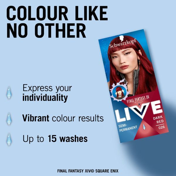 Live Colour Ultra Bright 026 Dark Red