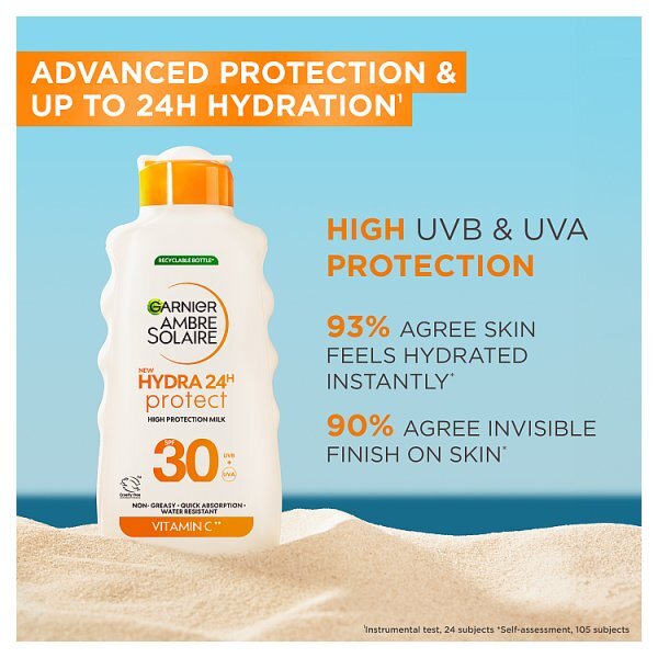 Garnier Ambre Solaire Hydra 24 SPF30 Lotion 175ml