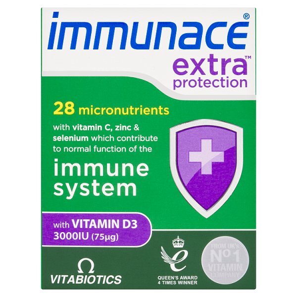 Vitabiotics Immunace Extra Protection 30 Tabs