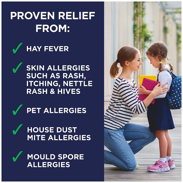 Piriteze Allergy Relief Syrup For Kids Aged 2+, 70Ml