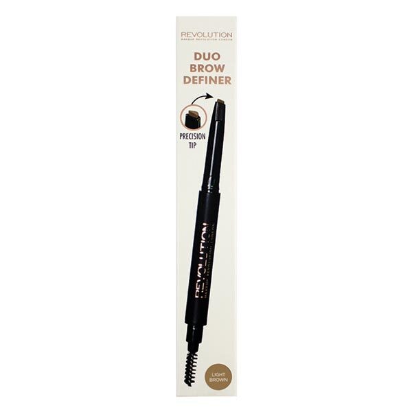 Revolution Duo Brow Pencil Brown