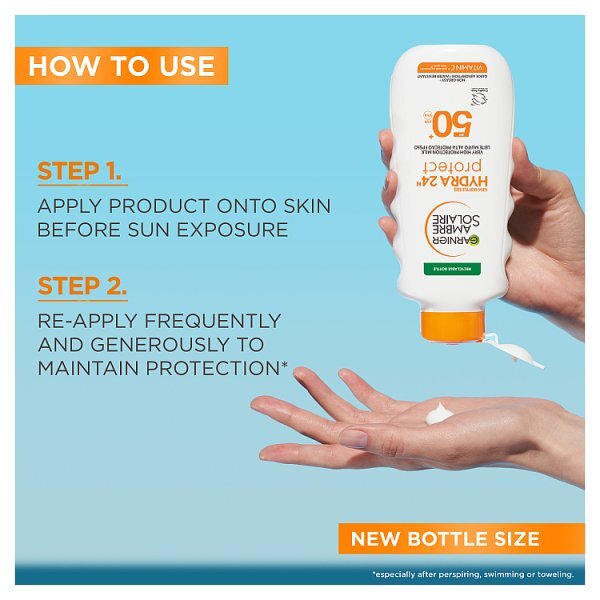 Garnier Ambre Solaire Hydra24 Milk Spf50 400ml