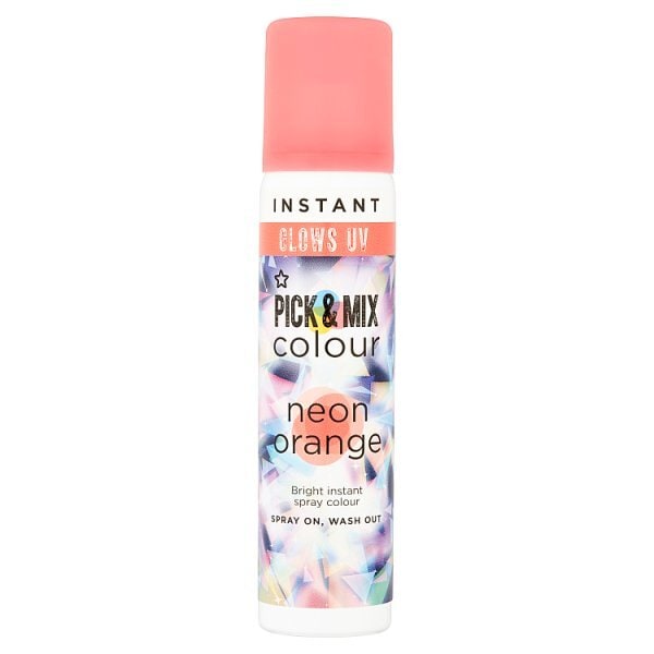 Superdrug Neon Orange Hairspray