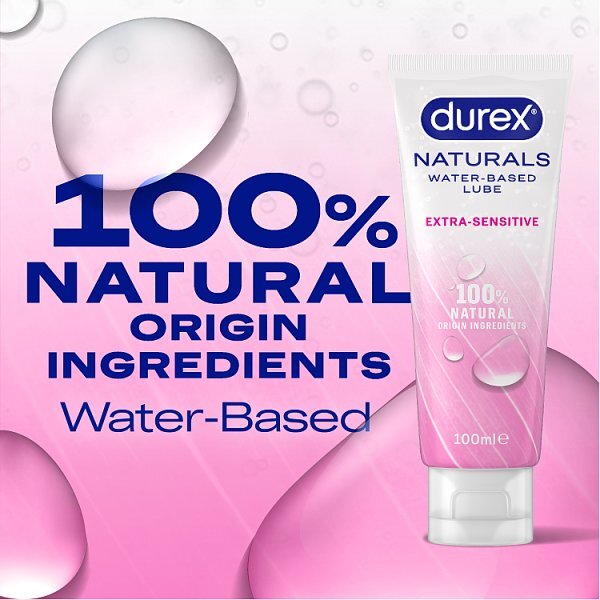 Durex Naturals Extra Sensitive Lube Water Based 100ml