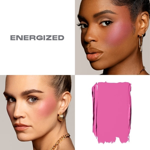 Morphe Huephoric Rush 3-In-1 Silk Blush - Energized