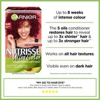 Garnier Nutrisse Ultra Permanent Hair Dye Vibrant Red 5.62