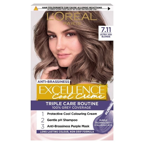 L'Oréal Excellence Cool Crème 7.11 Ultra Ash Blonde