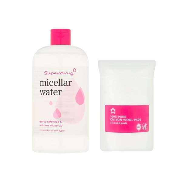 Superdrug Micellar & Cotton Wool Bundle
