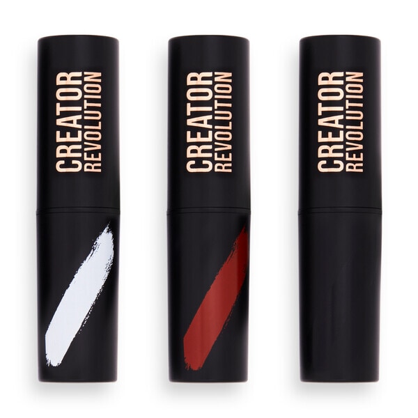 Revolution Creator Fast Base Paint Set White Red Black