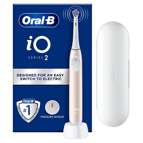Oral-B iO2 Calm Pink Electric Toothbrush Whitening Edition