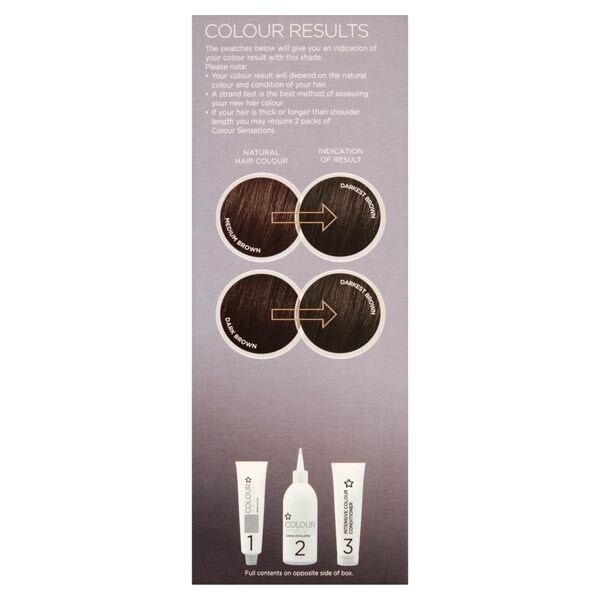 Superdrug Colour Sensations Darkest Brown 3.0