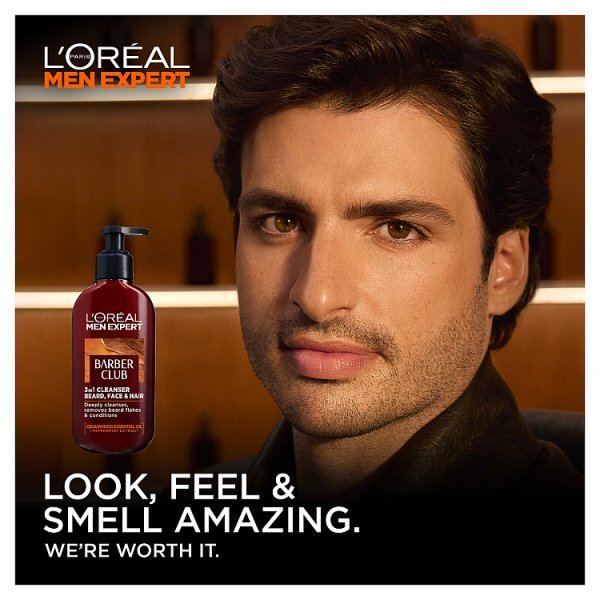 L'Oreal Paris Men Expert Barber Club Beard Face Wash 200ml